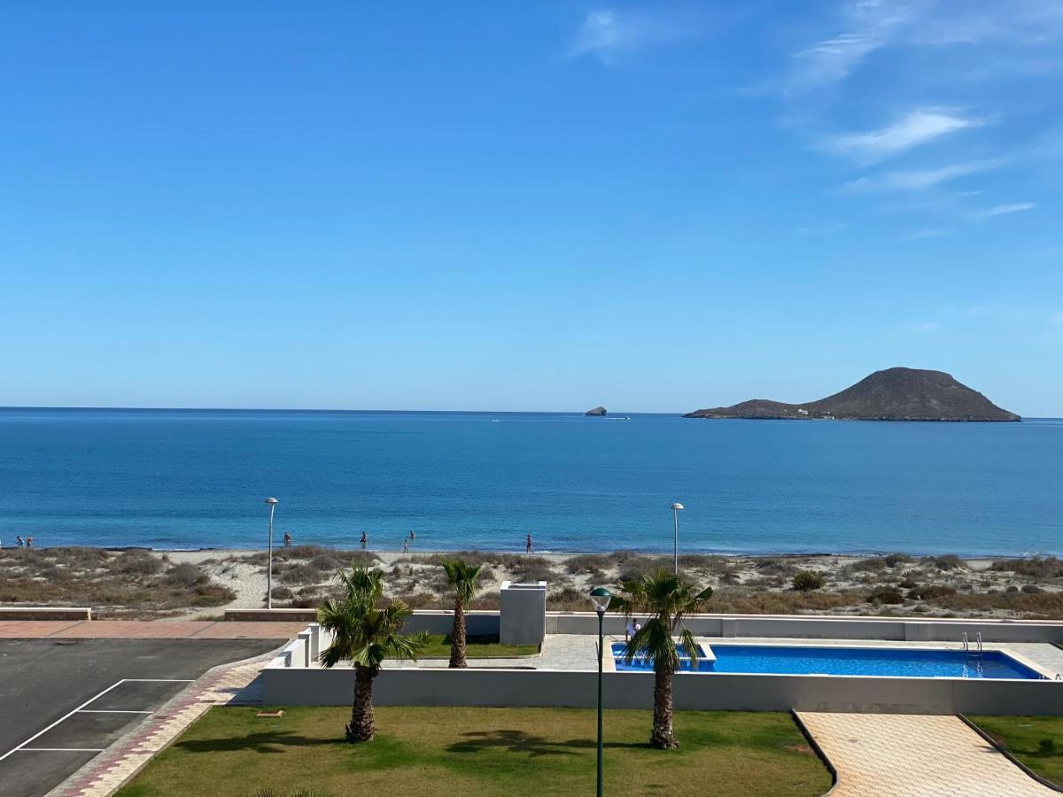 neue Ferienwohnung direkte Strandlage Meerblick Kinderfeundlich auf La Manga Los Narejos Exterior foto